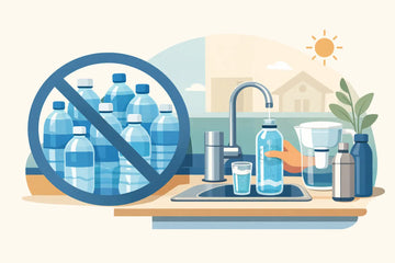 How to Reduce Bottled Water Dependence at Home