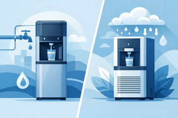 Plumbed Cooler vs Water Generator