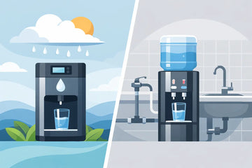 Water From Air vs Plumbed Dispenser