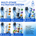 Aqua Vitale A20L five-stage filtration system: sediment, carbon, reverse osmosis, taste filter, mineral filter