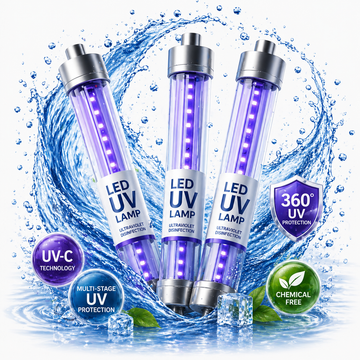 Aqua Vitale triple UV LED sterilization lamp with UV-C technology