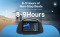 Free touchscreen boombox gift with 8-9 hours of battery life on a single charge